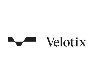 Velotix logo.