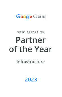 2023 Google Cloud Partner of the Year in Canada.